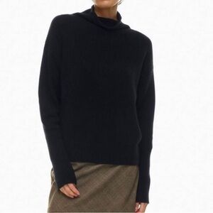 NWT Aritzia women’s black cashmere sweater, sz small